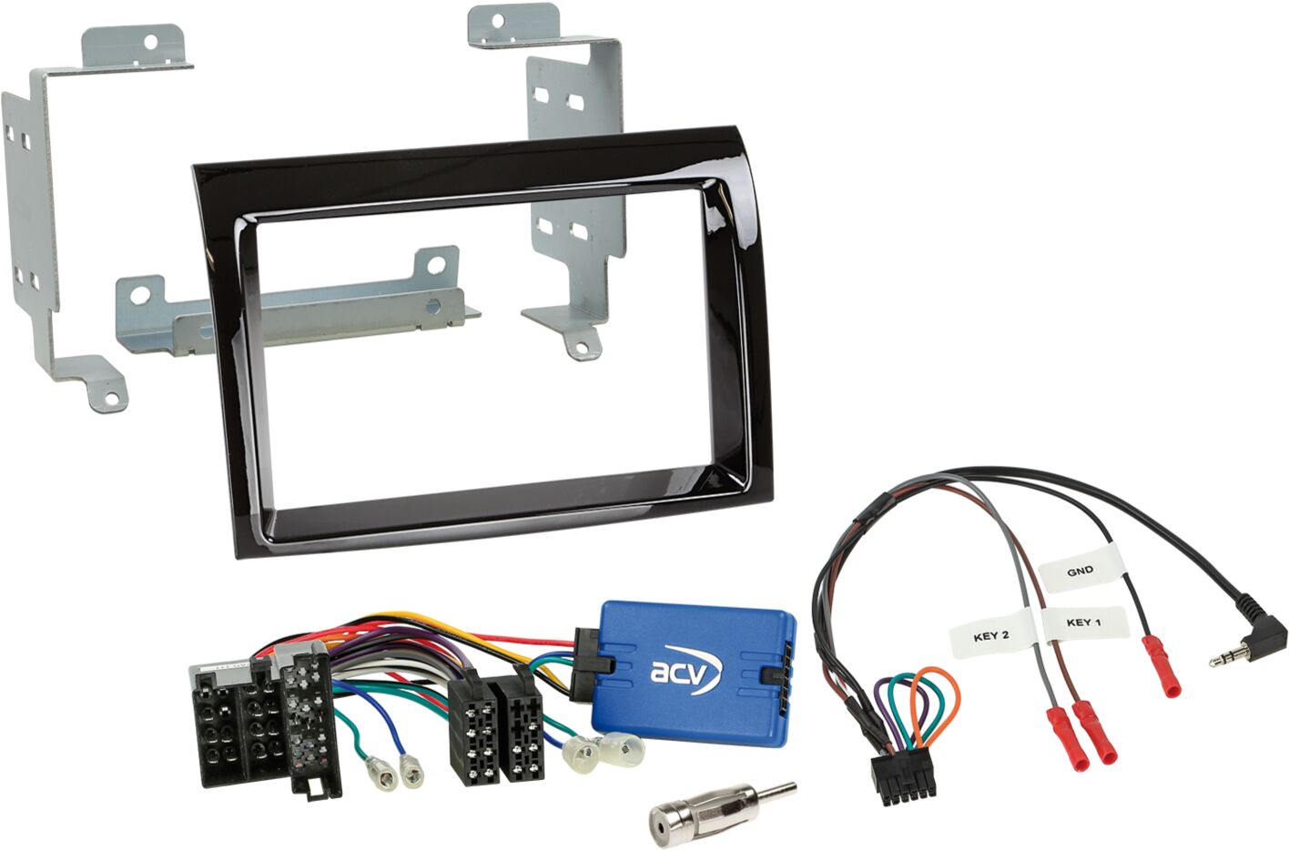 2-DIN Kit (Stuurwiel Interface) Fiat Ducato / Citro&euml;n Jumper / Peugeot Boxer 2006->  - 621094 29 2 - 621094-29-2