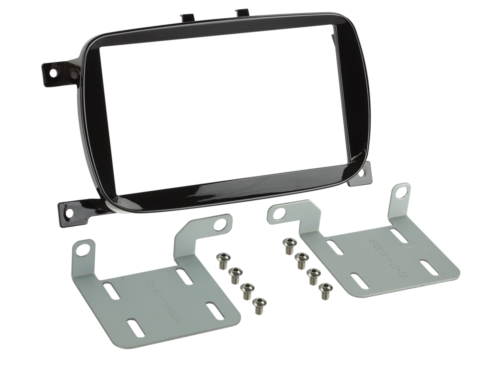 2-DIN Inbouw-Kit + Infodapter Fiat 500 (ZAF 312) 07/2015-08/2024  - 621094 36 1 1 - 621094-36-1