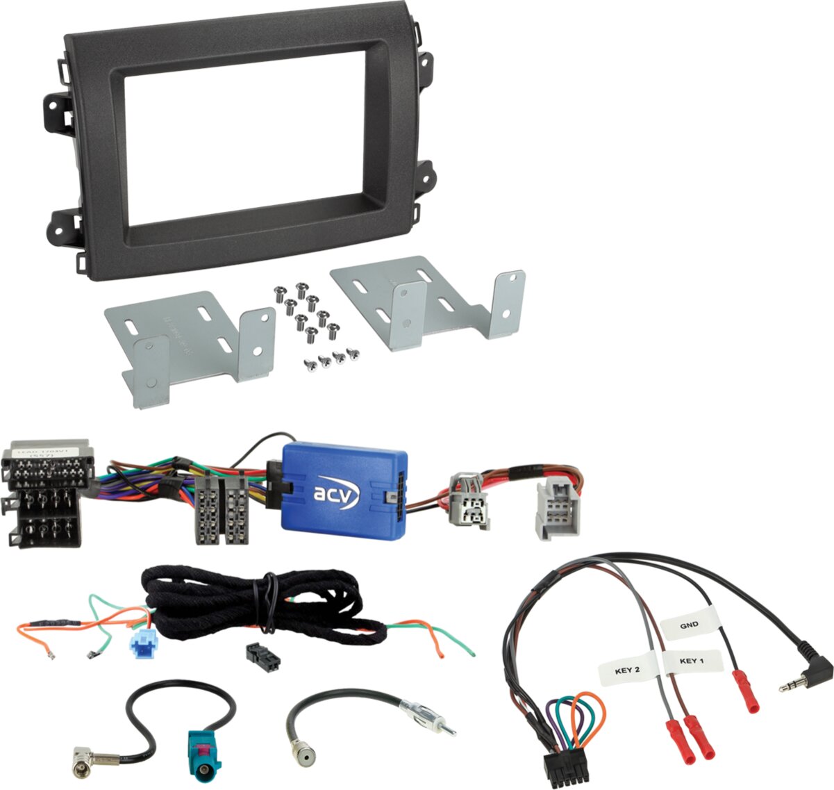 2-DIN Kit Fiat Ducato - 621094 39 1 - 621094-39-1