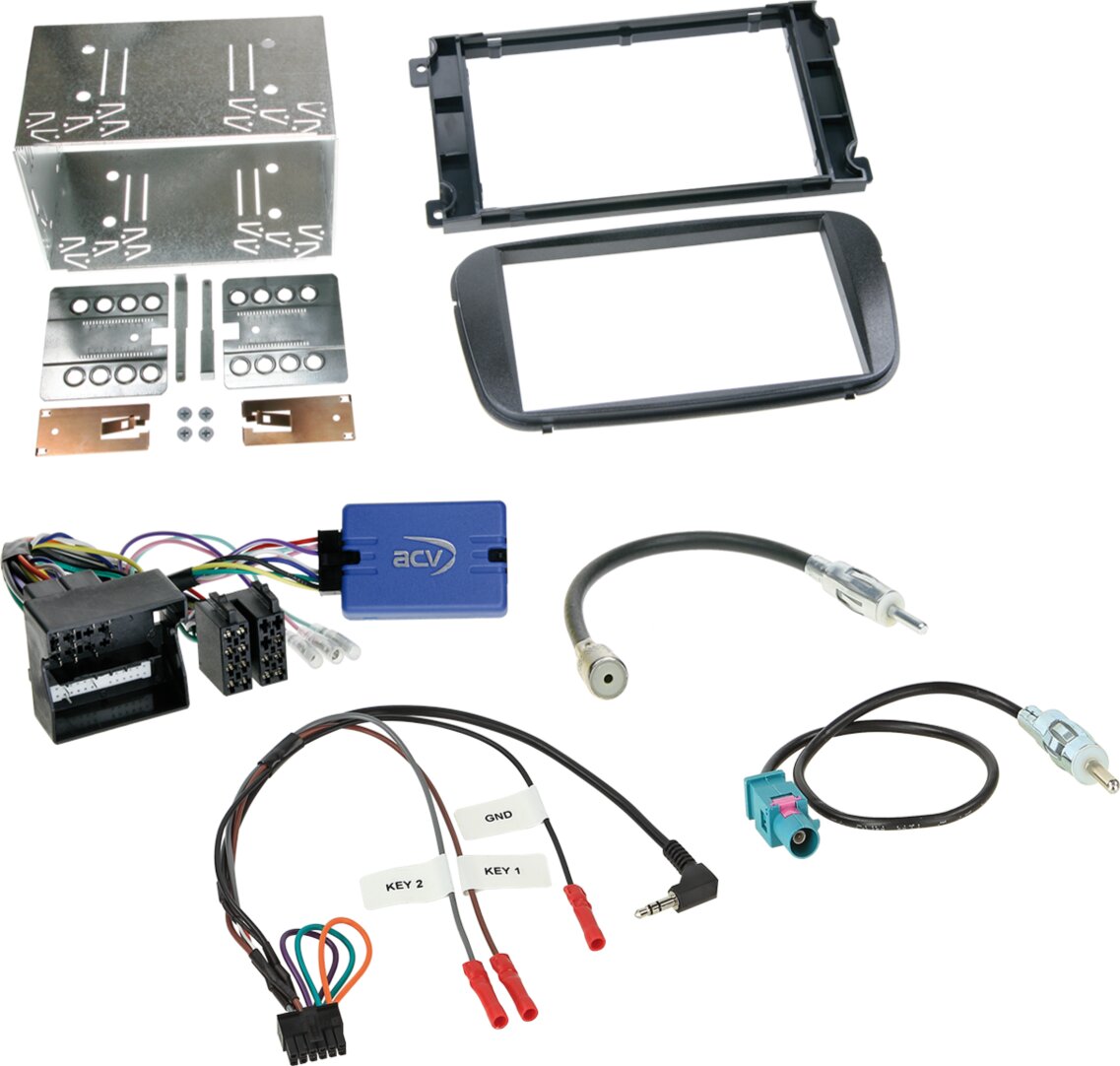 2-DIN Kit Ford Focus / Mondeo / S-Max - 621114 19 1 - 621114-19-1