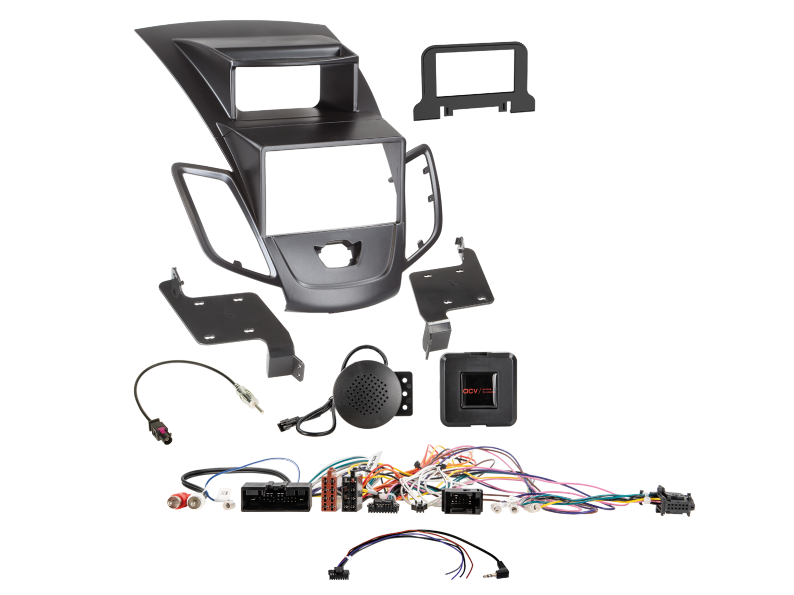 2-DIN Kit Ford Fiesta(JA8) 2013-2017 met Display   - 621114 21 1 - 621114-21-1