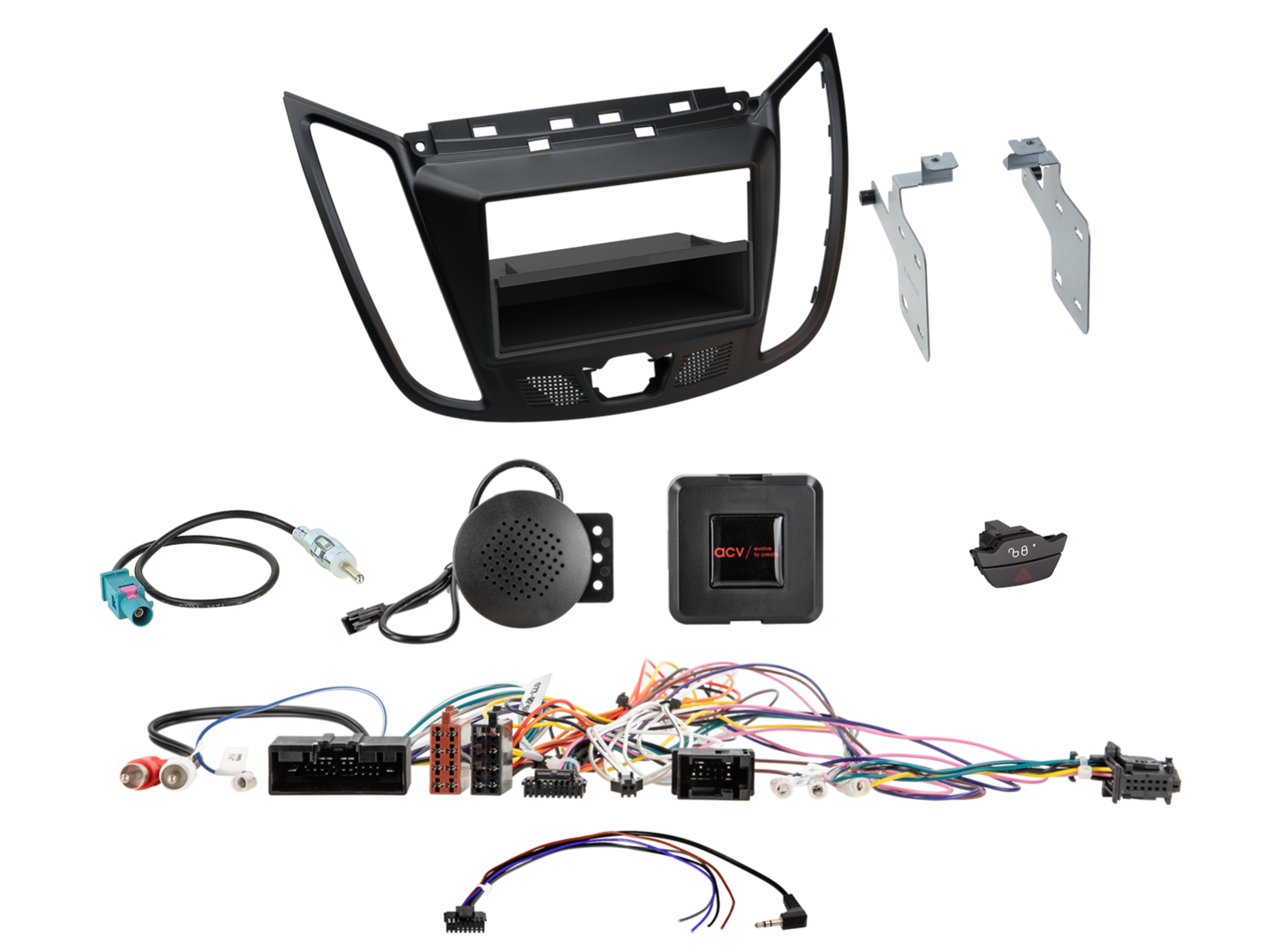 2-DIN Kit Ford C-Max / Kuga - 621114 22 4new - 621114-22-4
