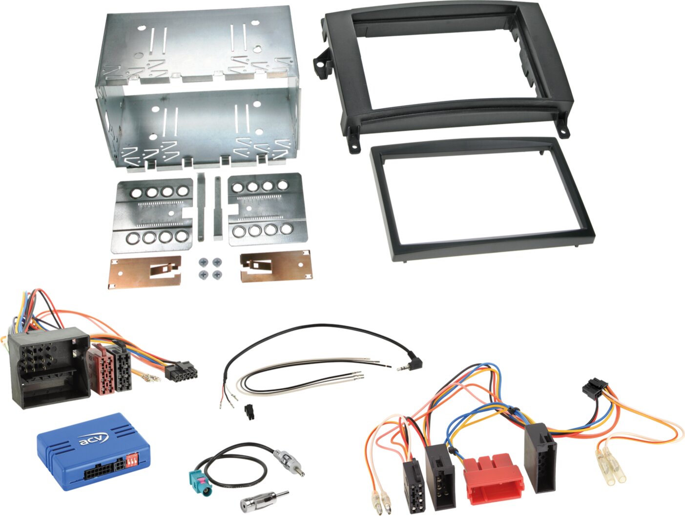 2-DIN Kit Mercedes diverse voertuigen - 621190 18 2 - 621190-18-2