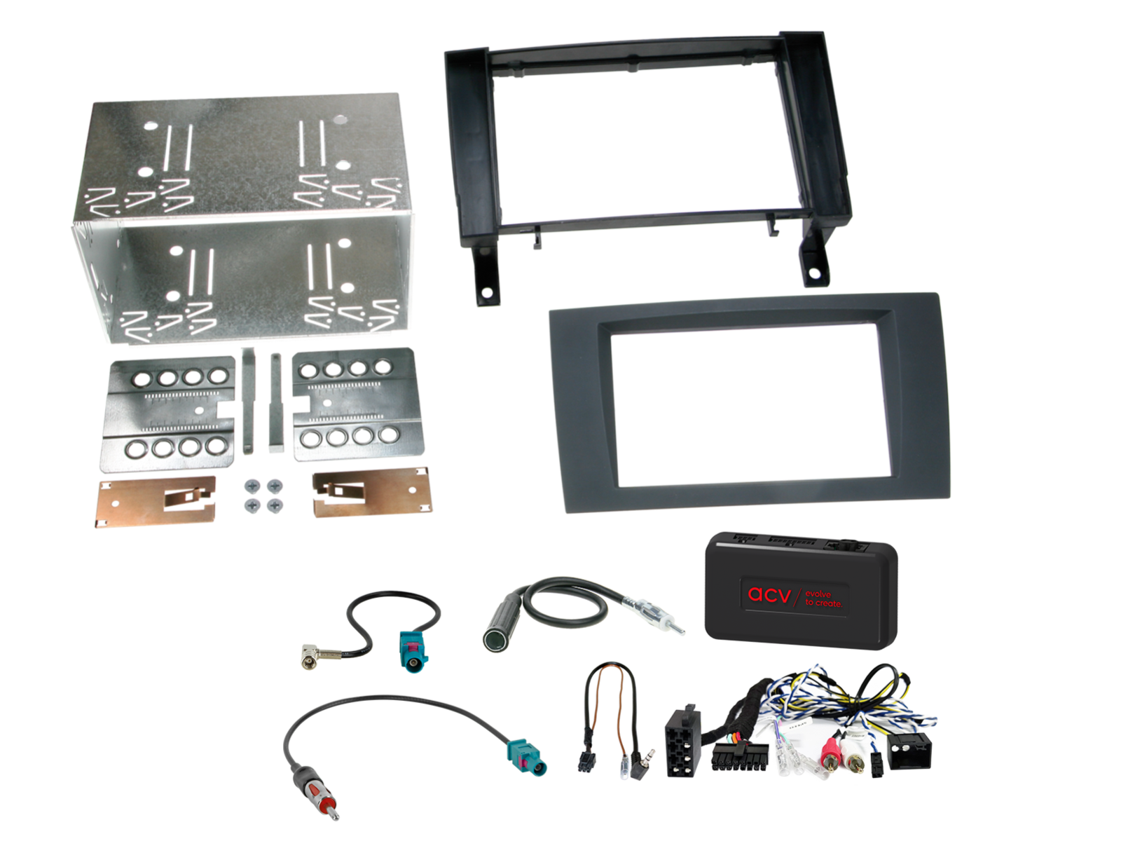 2-DIN-Kit Mercedes SLK (R171) - 621190 24 2 - 621190-24-2