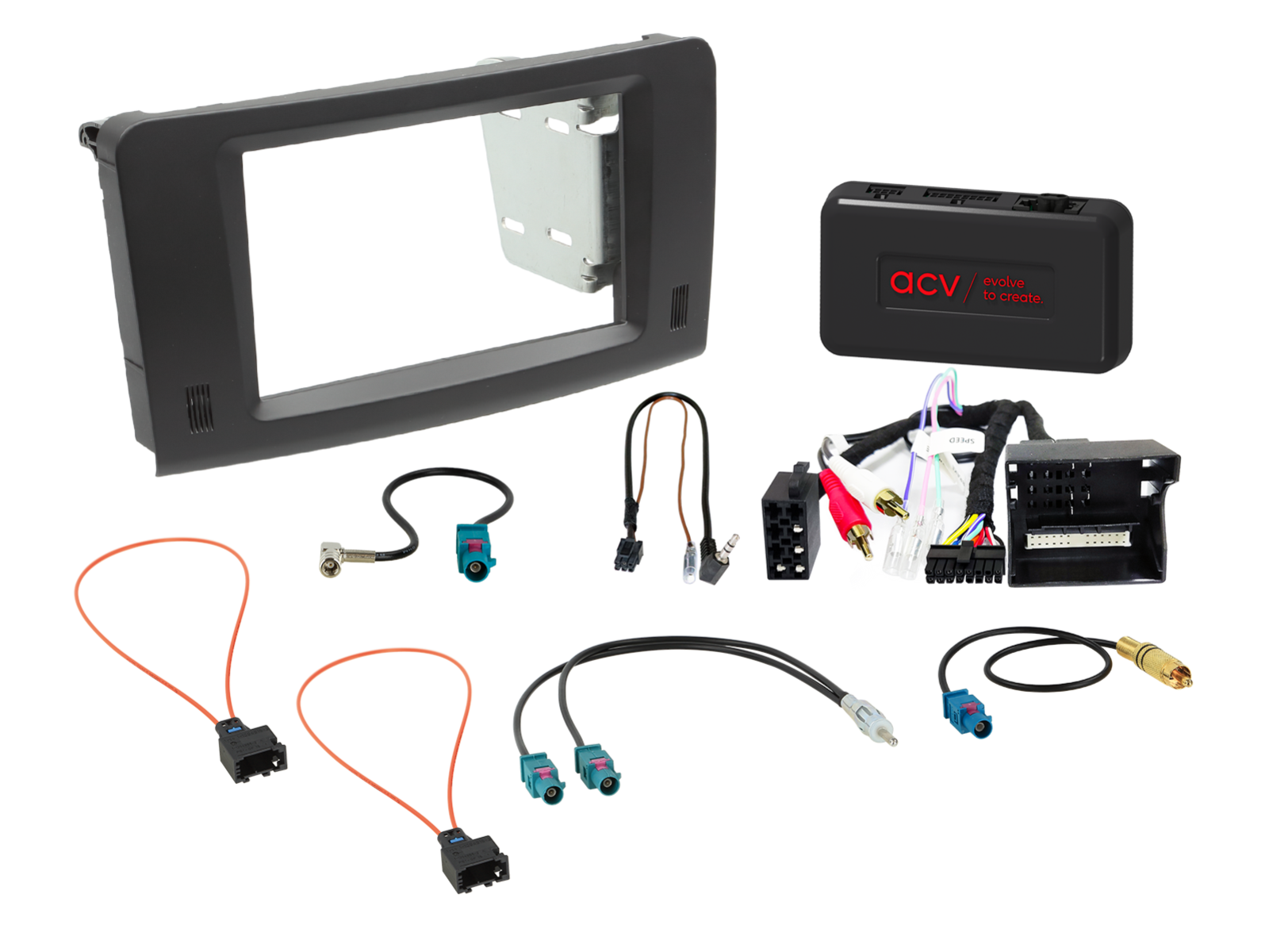 2-DIN-set Mercedes M-Klasse (W164)/GL-Klasse (X164) - 621190 34 1 - 621190-34-1