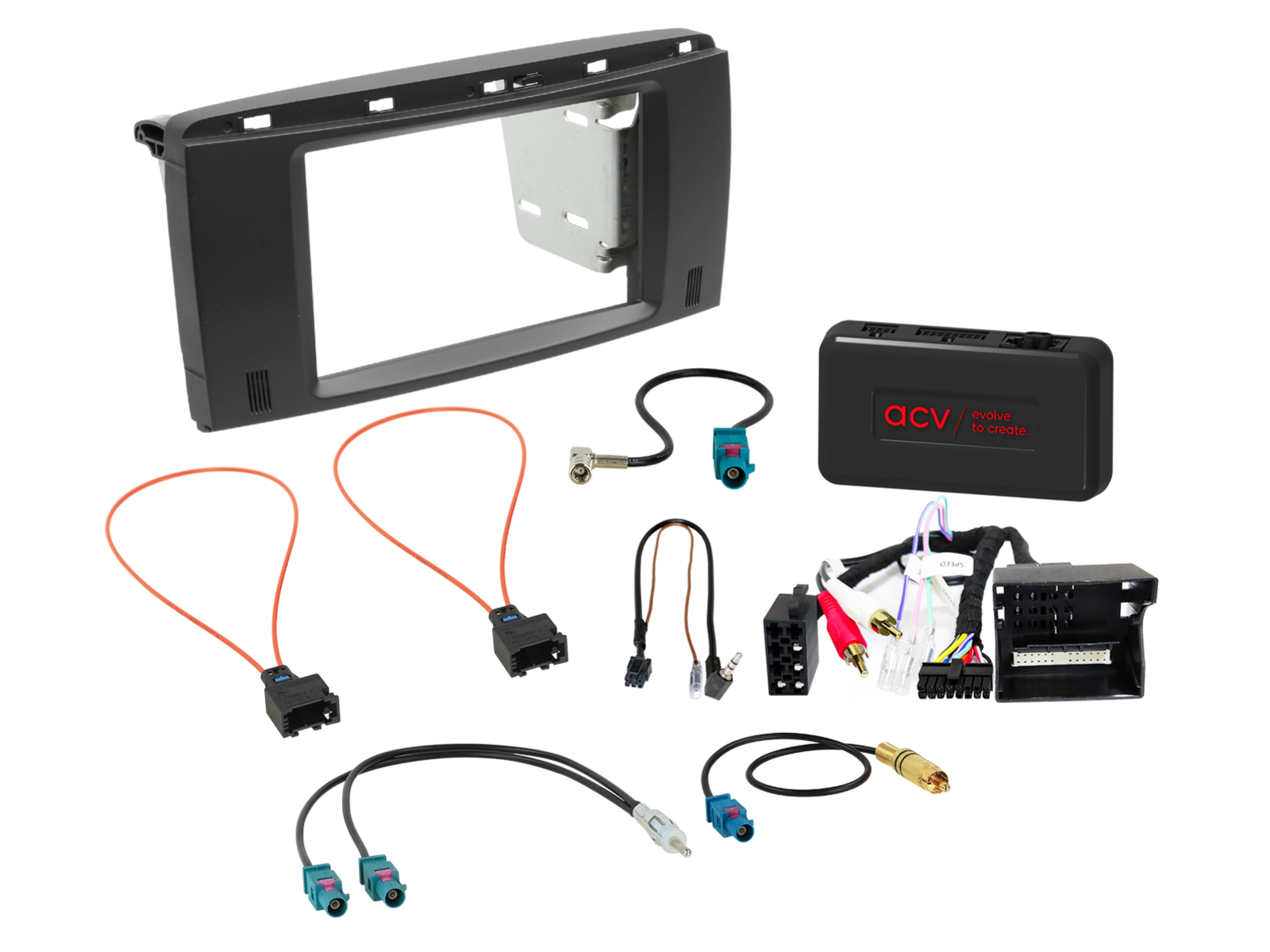 2-DIN Kit Mercedes Benz SWI/Analoog/Antenne  - 621190 35 1 - 621190-35-1