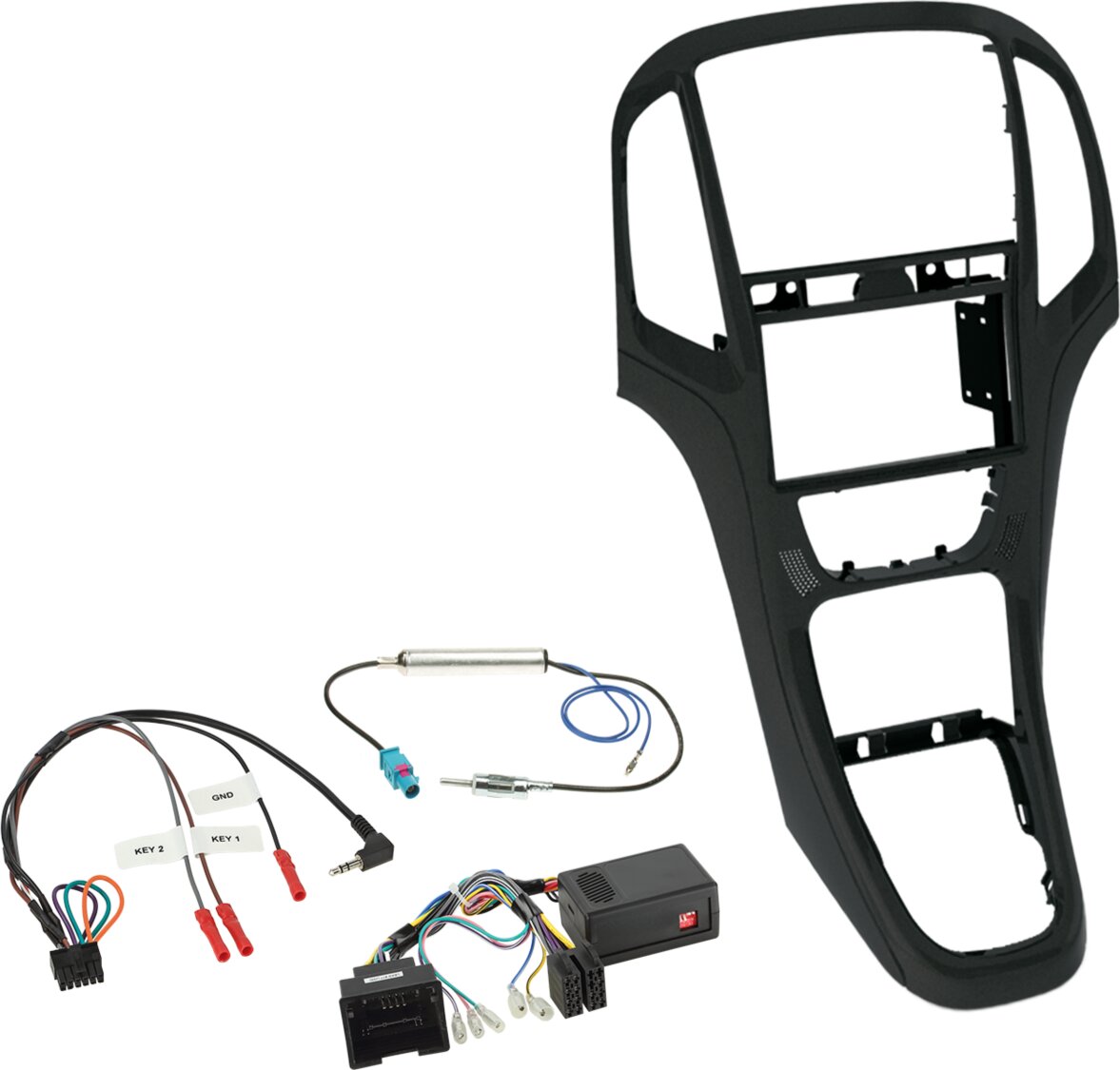 2-DIN Kit Opel Astra 2010-2018 - 621230 23 5 - 621230-23-5