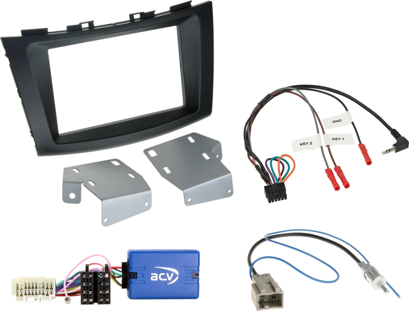 2-DIN Kit Suzuki Swift 2010-2017 - 621292 03 1 - 621292-03-1