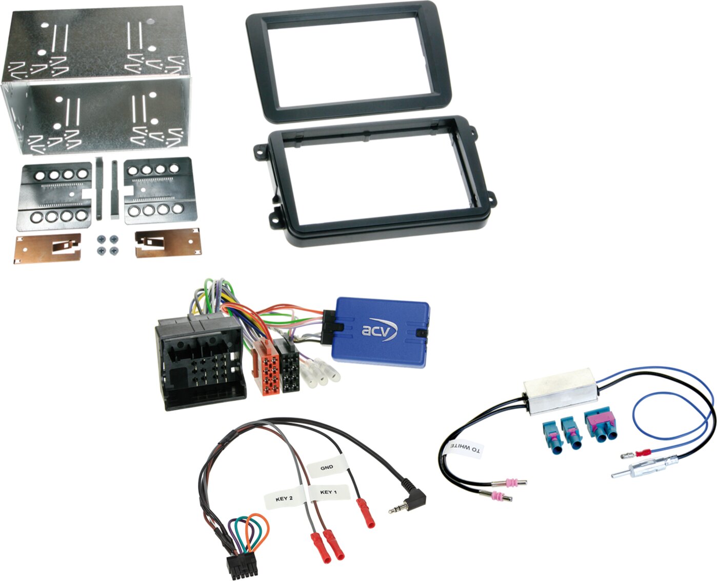 2-DIN Kit Volkswagen diverse voertuigen  - 621320 10 3 - 621320-10-3