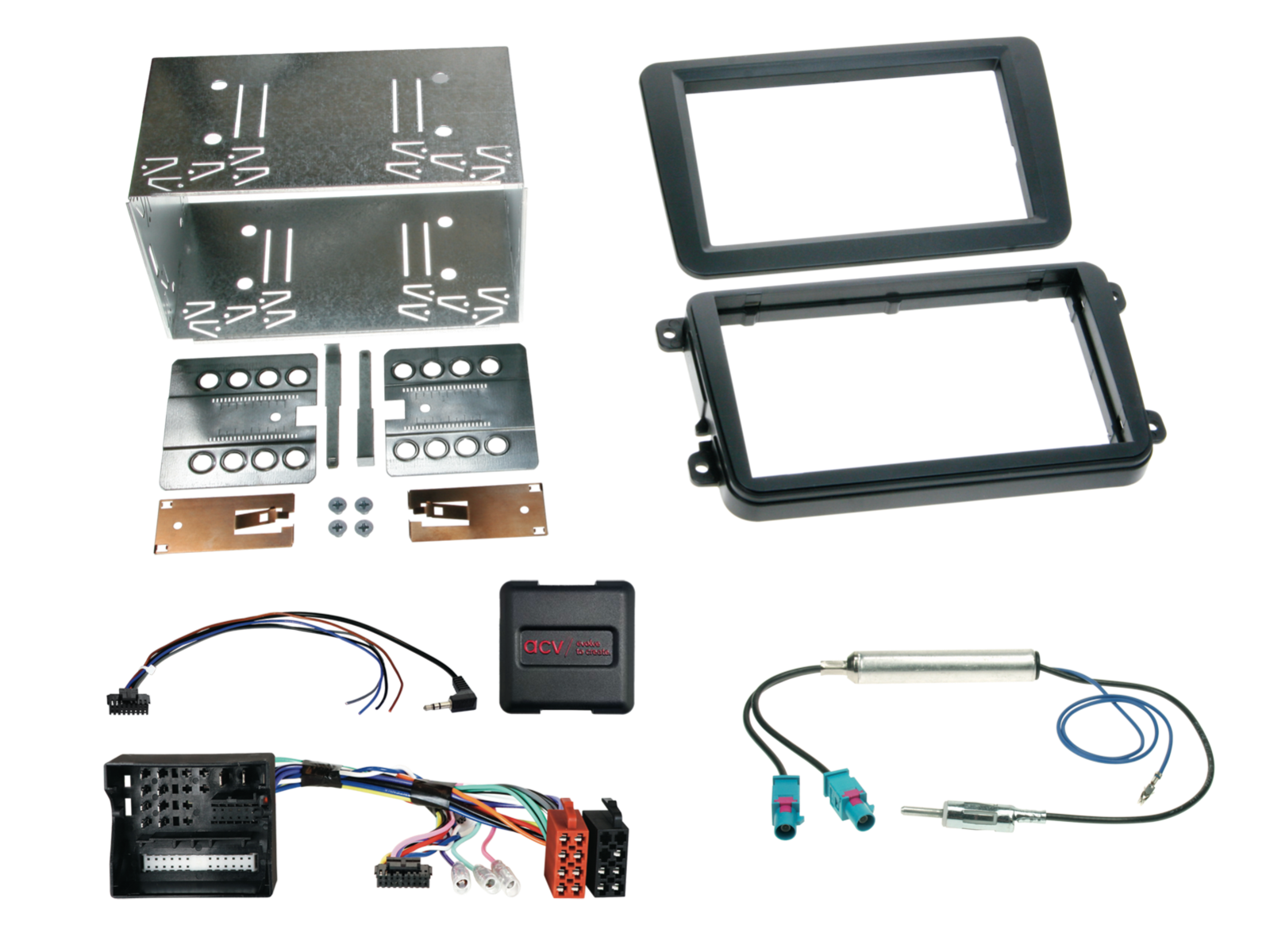 2-DIN Kit Seat Alhambra/VW Amarok/Beetle/Caddy/Sharan/T6 - 621320 10 4 - 621320-10-4
