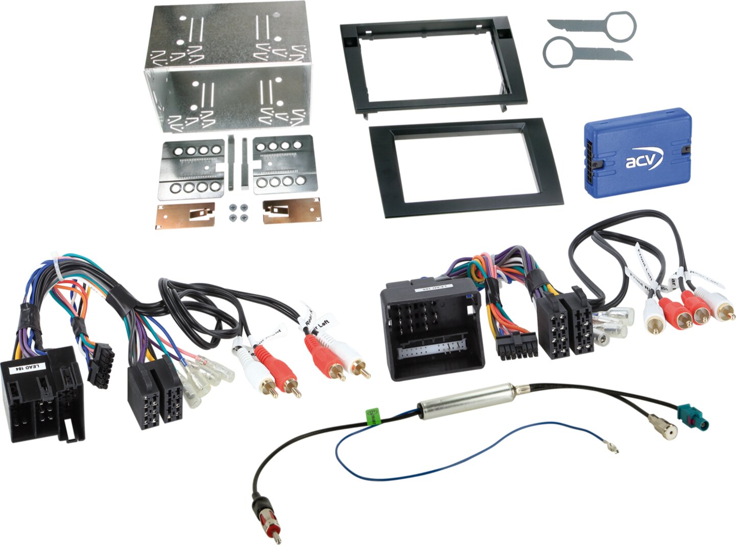 2-DIN Kit Audi A4 2000-2009 - 621320 18 1 - 621320-18-1