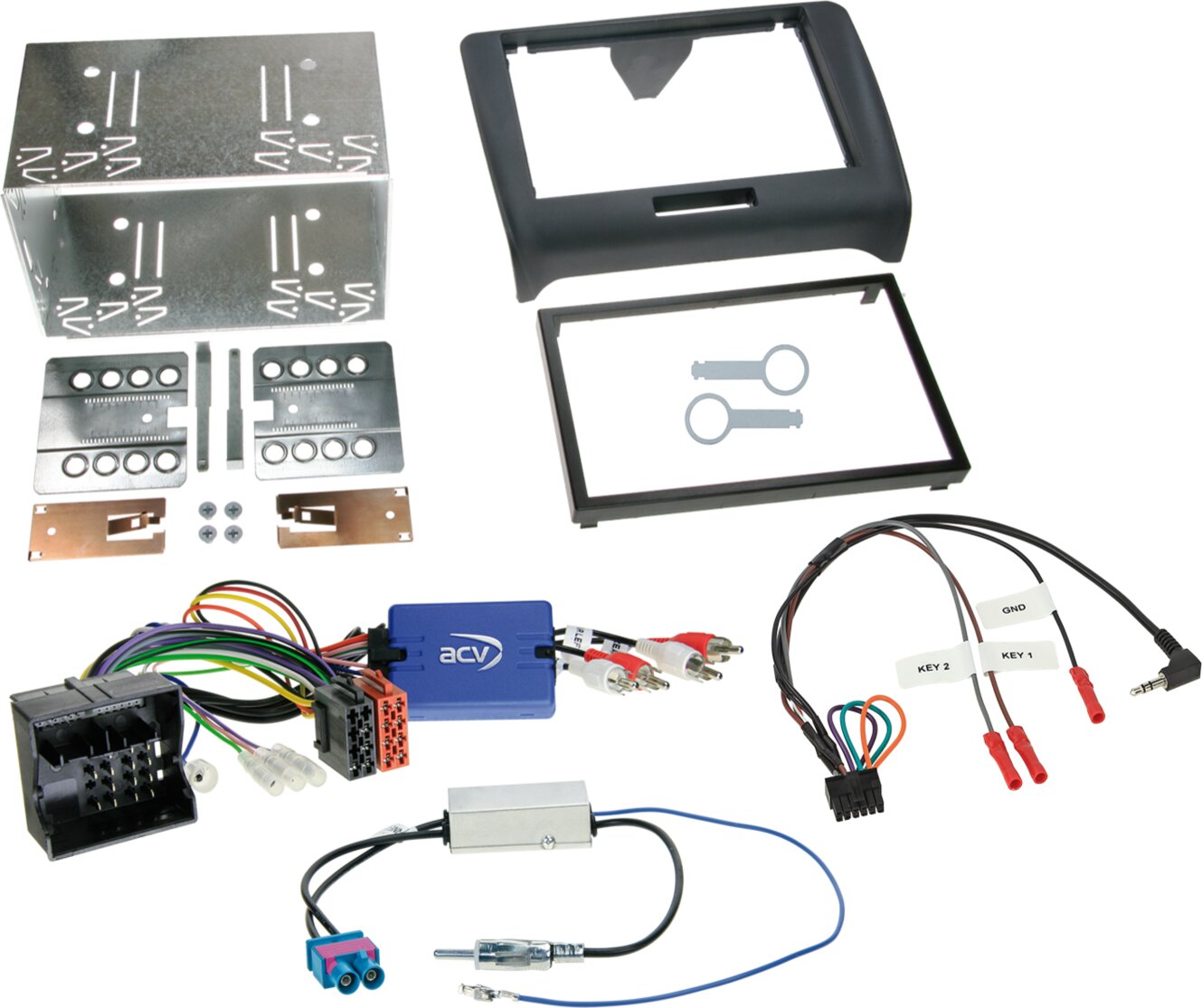 2-DIN Kit Audi TT(8J) - 621320 19 1 - 621320-19-1