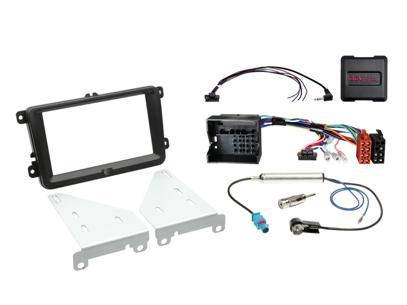 2-DIN Kit 2 Diverse modellen Volkswagen - Seat - Skoda - 621320 30 02 2 2 - 621320-30-02