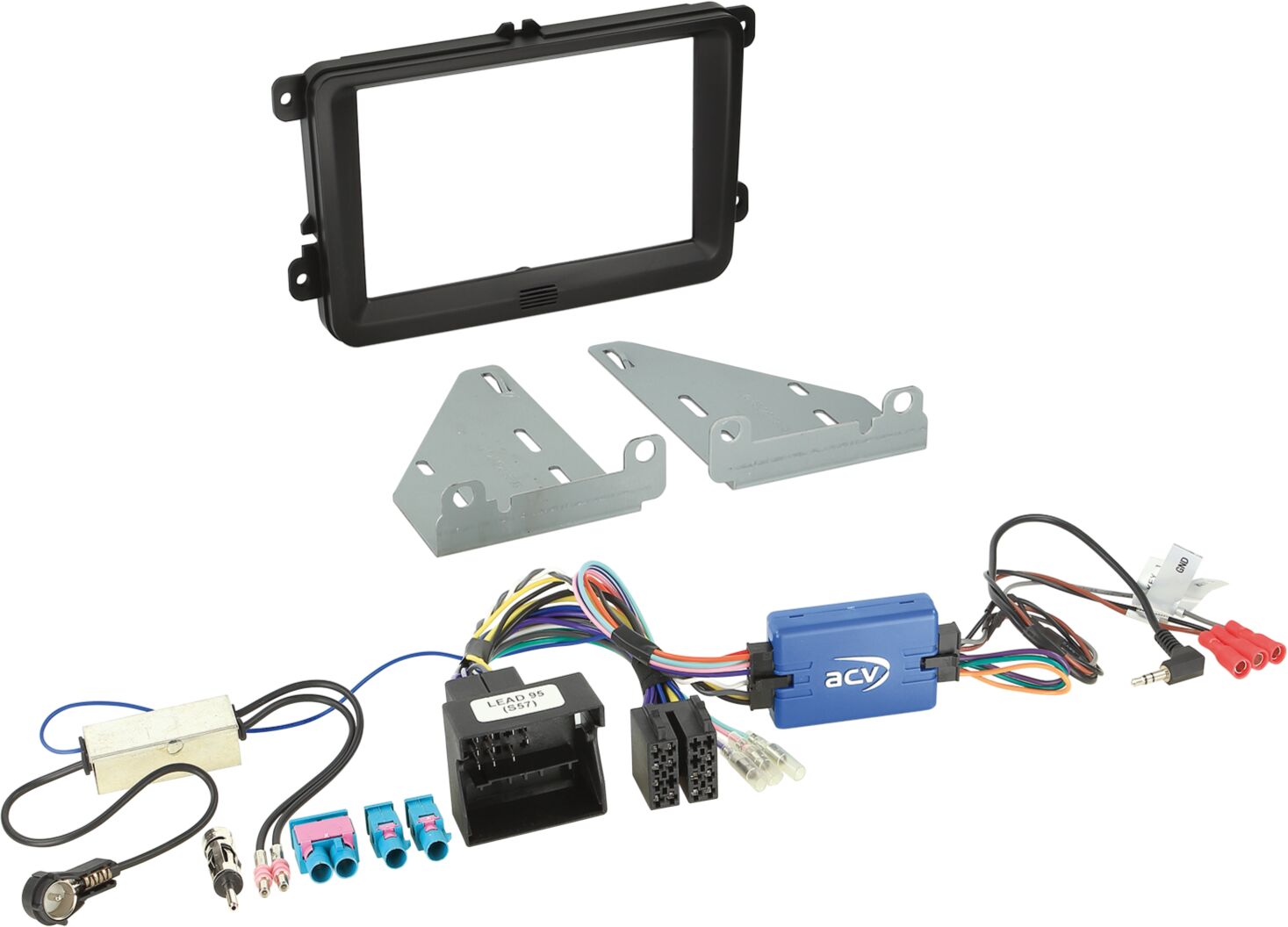 2-DIN Kit  Diverse modellen Volkswagen - Seat - Skoda - 621320 30 03 - 621320-30-03