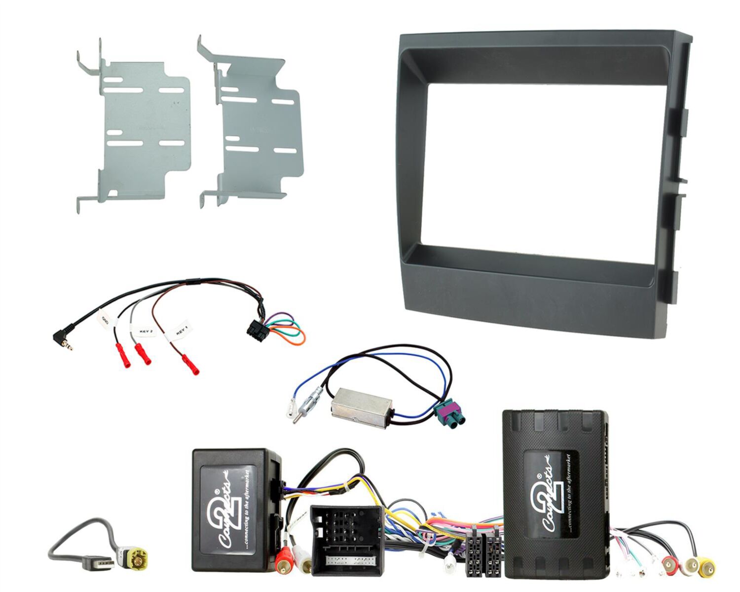 2-DIN Kit Porsche Panamera 2009-2016 Infoadapter/ Most versterker - 621323 08 4 - 621323-08-4