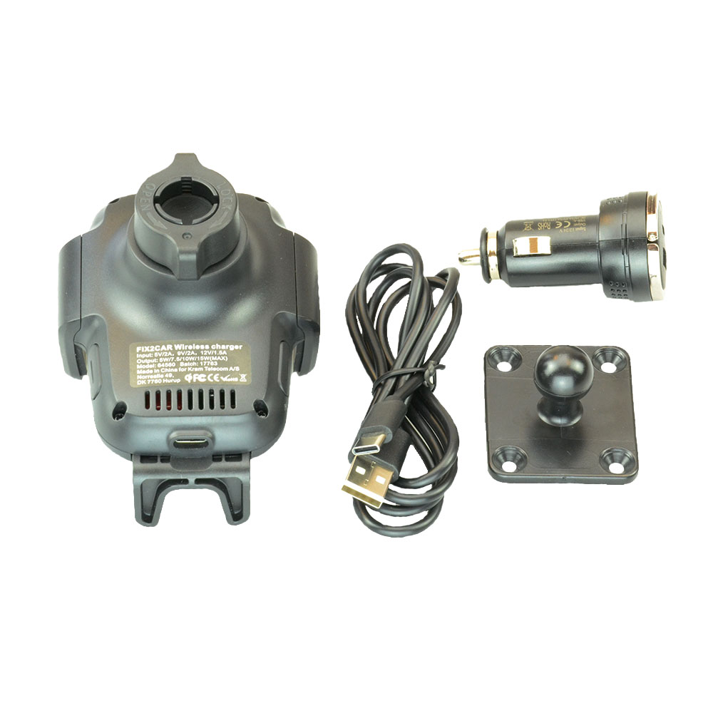 Universele houder voor QI draadloos opladen, Max 15W - 64560 2 - Fix.64560