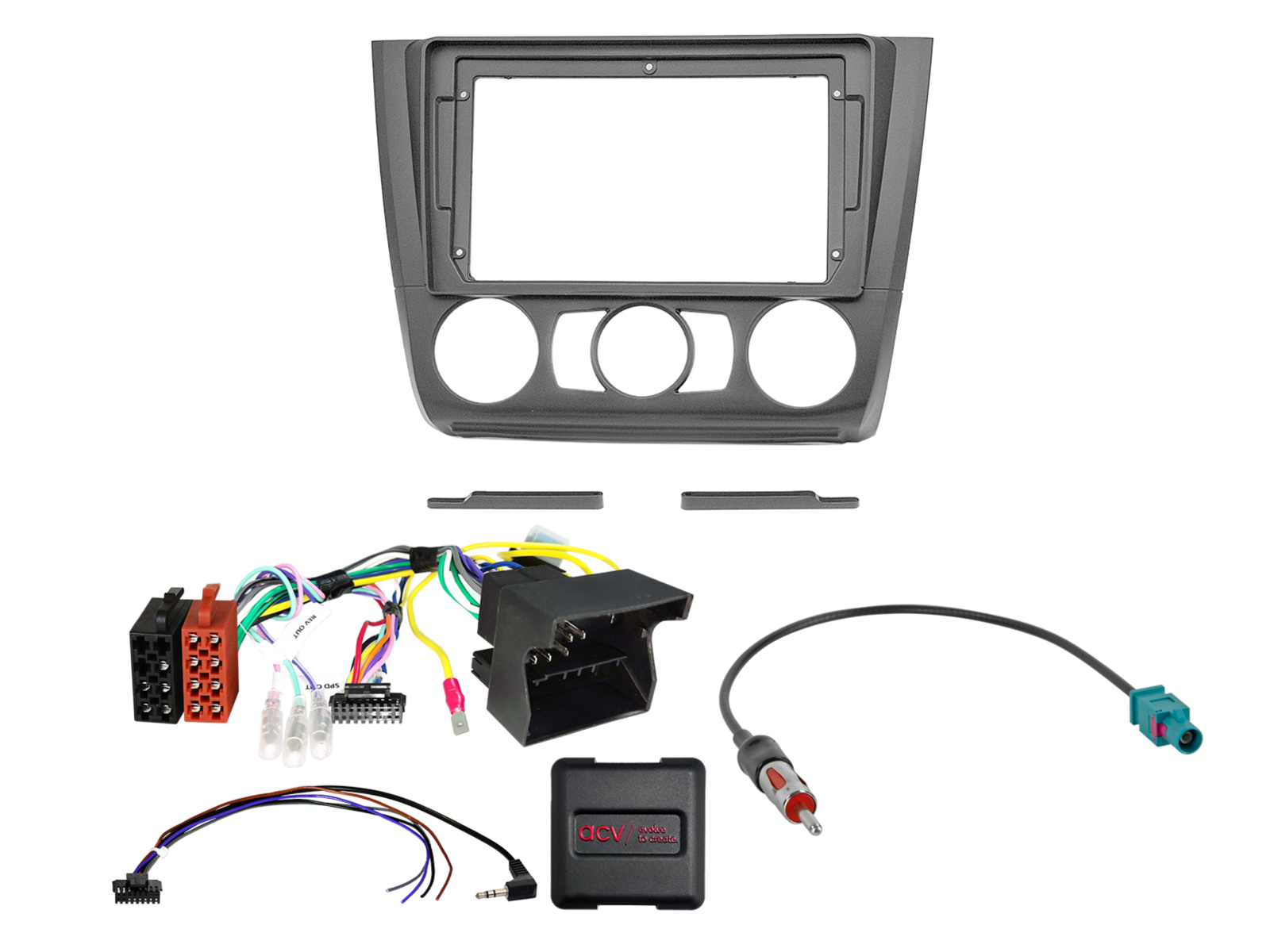 9" Kit BMW 1 series 2007-2013 manual air condition SWC - 691023 93 1 - 691023-93-1
