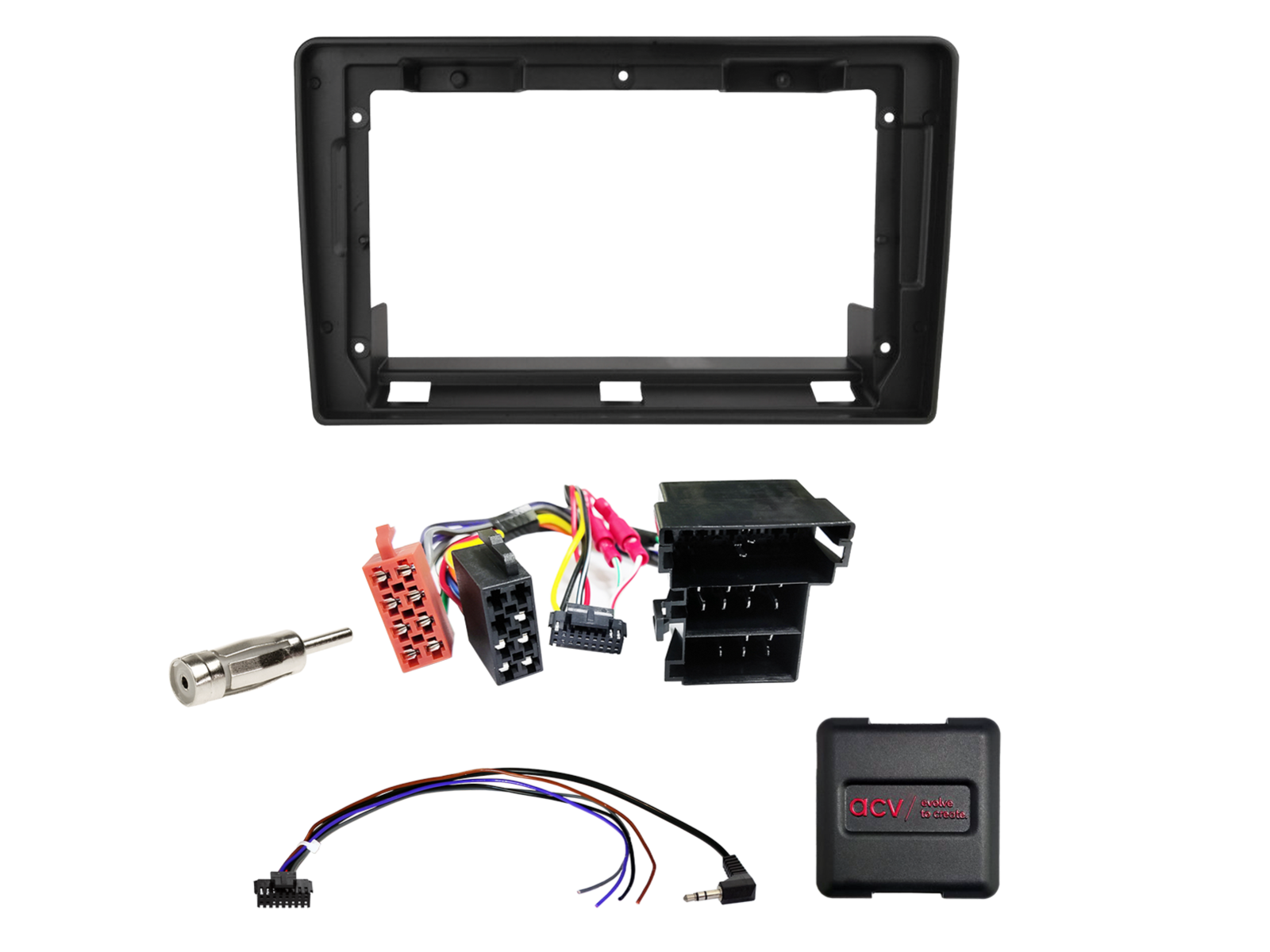 9" Kit Citroen/Fiat/Opel/Peugeot open dash SWC - 691094 90 1 - 691094-90-1