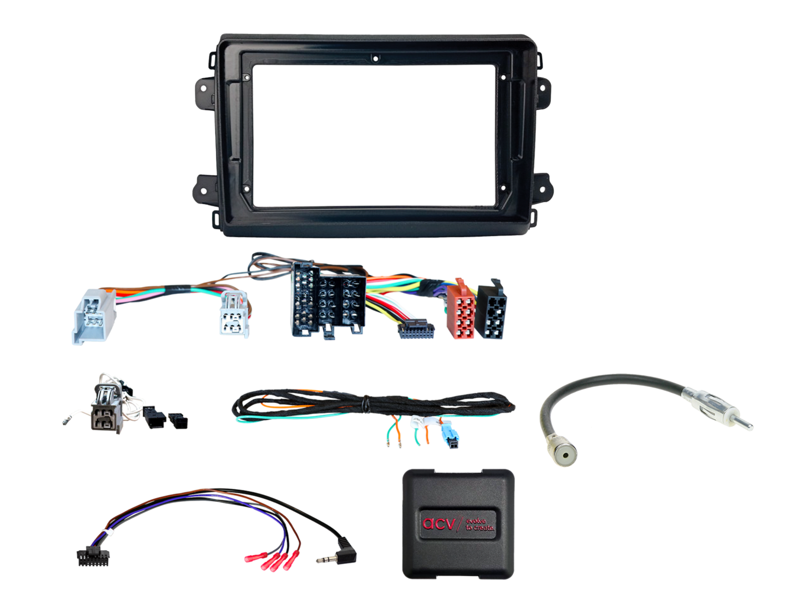 9" Kit2 Citroen/Fiat/Opel/Peugeot LIN Bus/ SWC/ antenne - 691094 92 2 - 691094-92-2