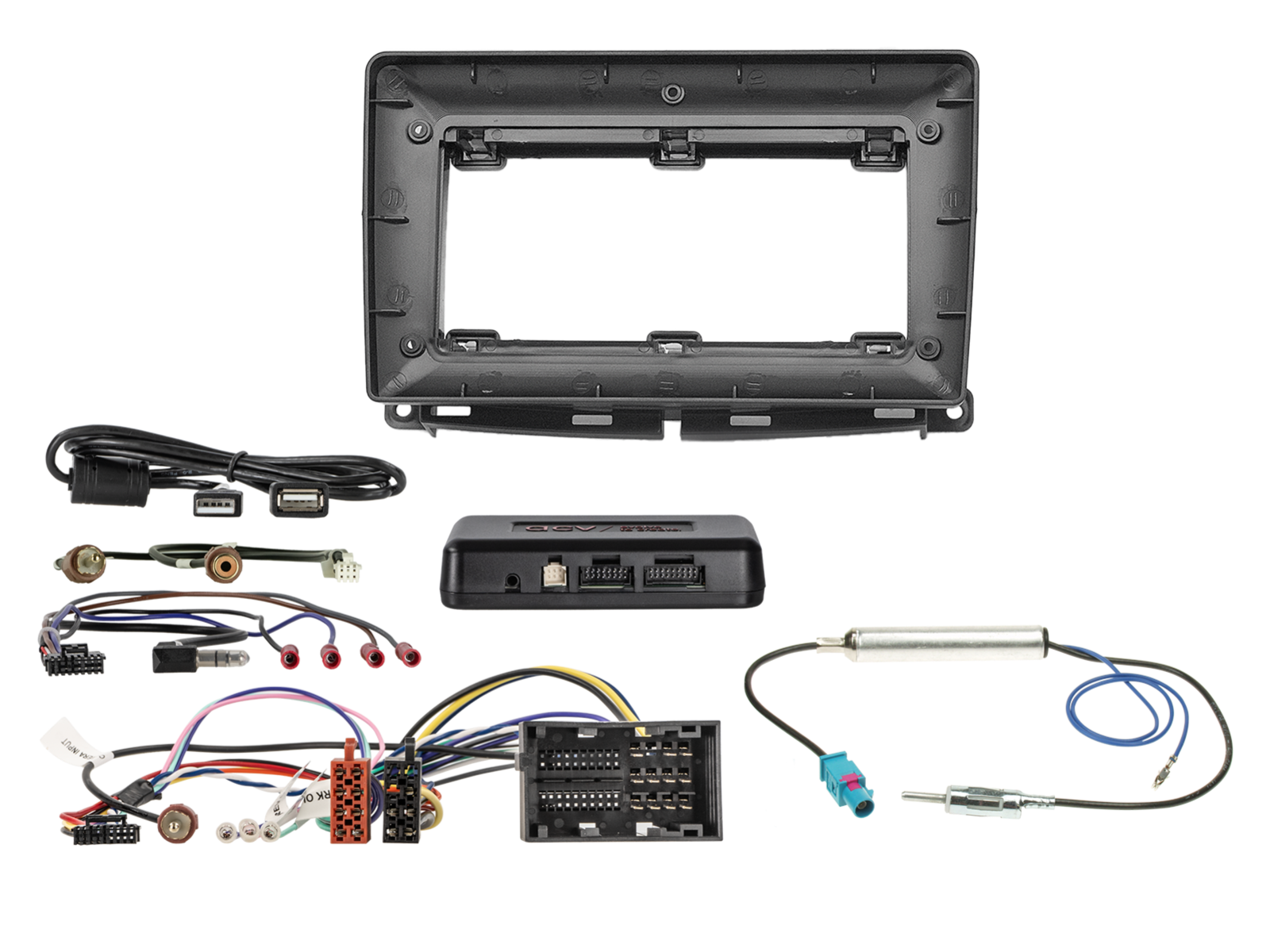 9" Kit Fiat 500(ZAF 312) 07/2015-08/2024 i-dapter/Antenne - 691094 94 1 - 691094-94-1