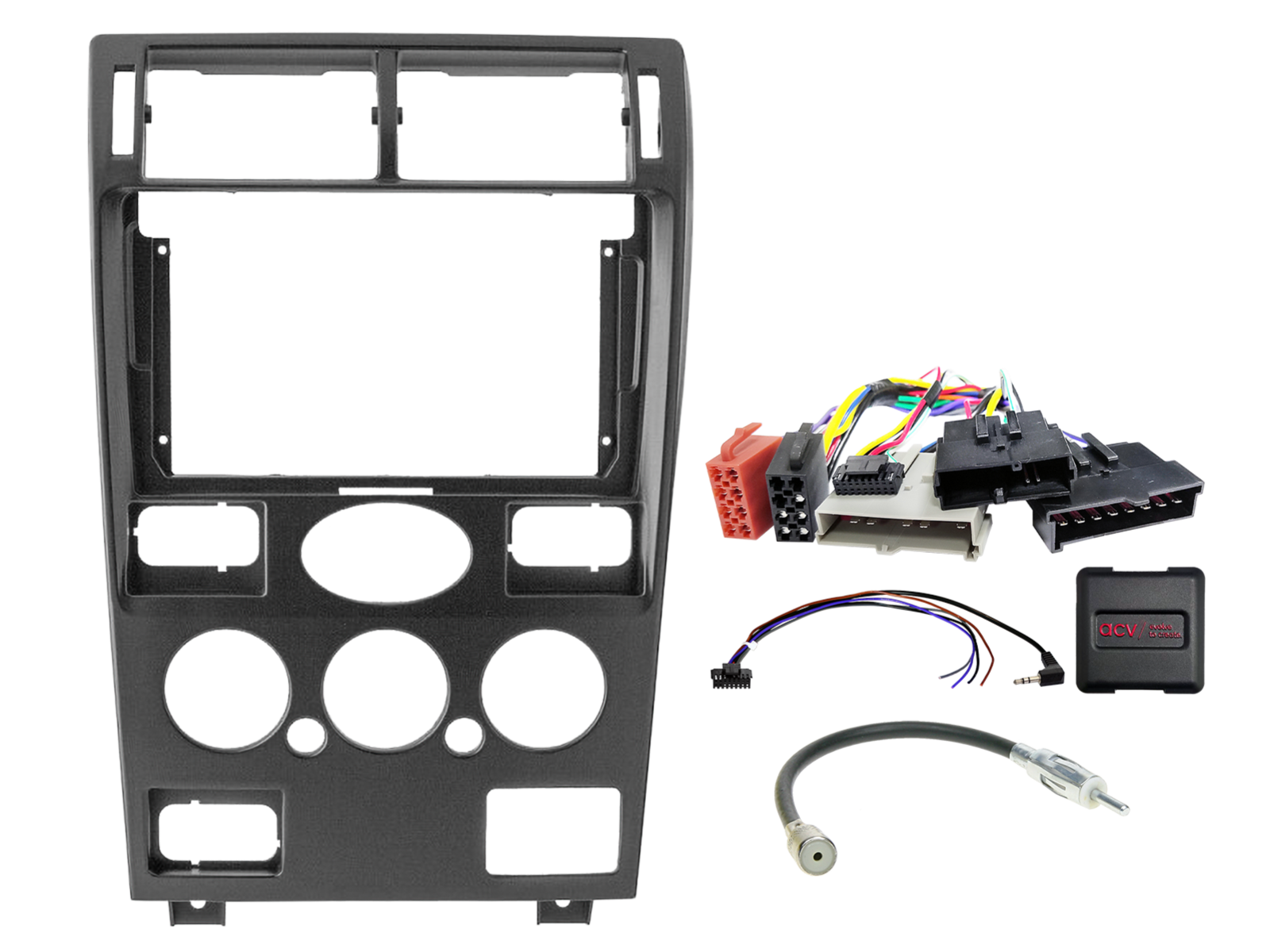 9" Kit Ford Mondeo III (B4Y/B5Y/BWY) 8Pin/8Pin/17Pin SWC/antenne - 691114 96 1 2 - 691114-96-1-2