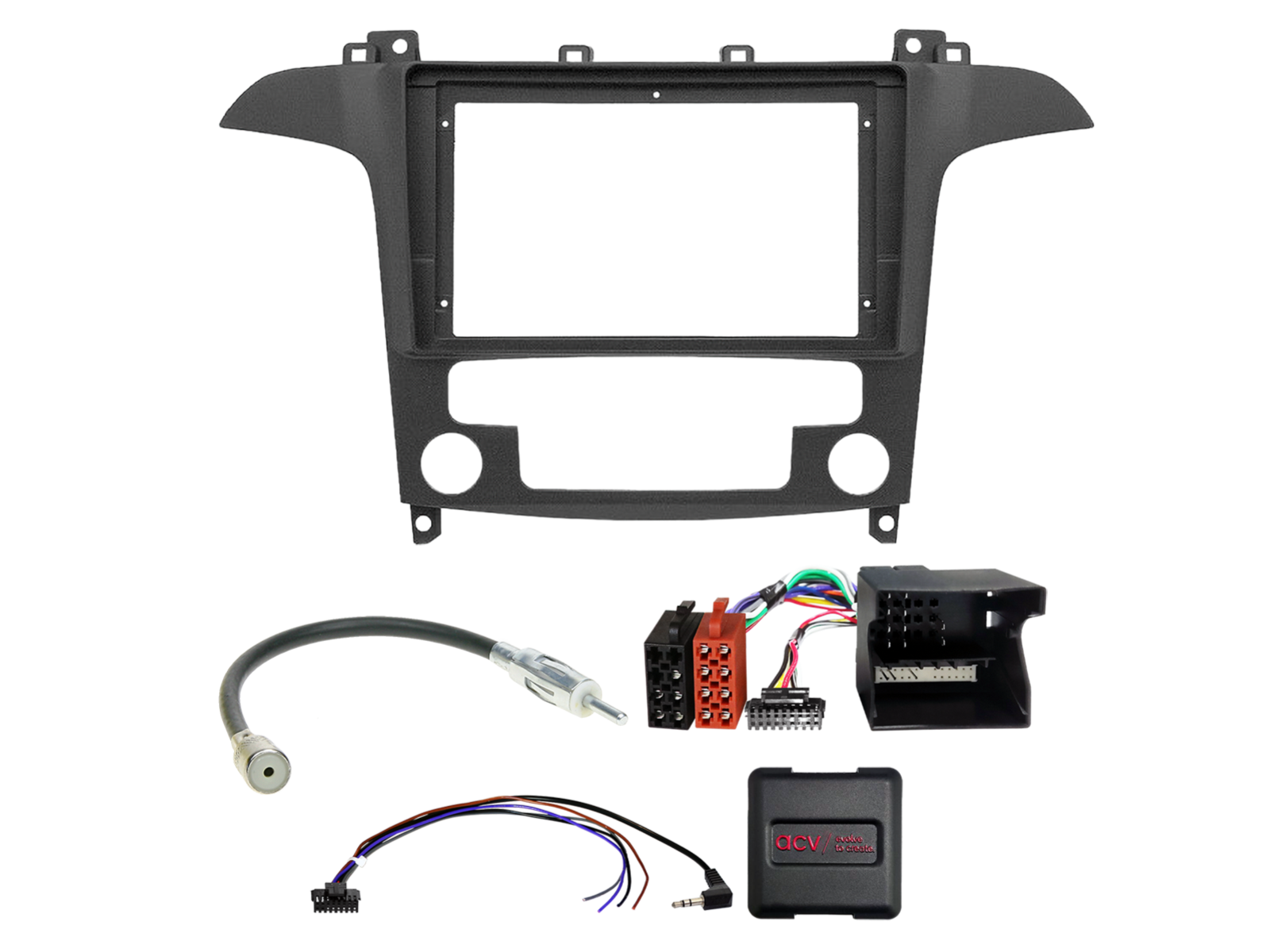 9" Kit Ford Galaxy/S-Max 40Pin SWC/antenne - 691114 98 1 2 - 691114-98-1-2