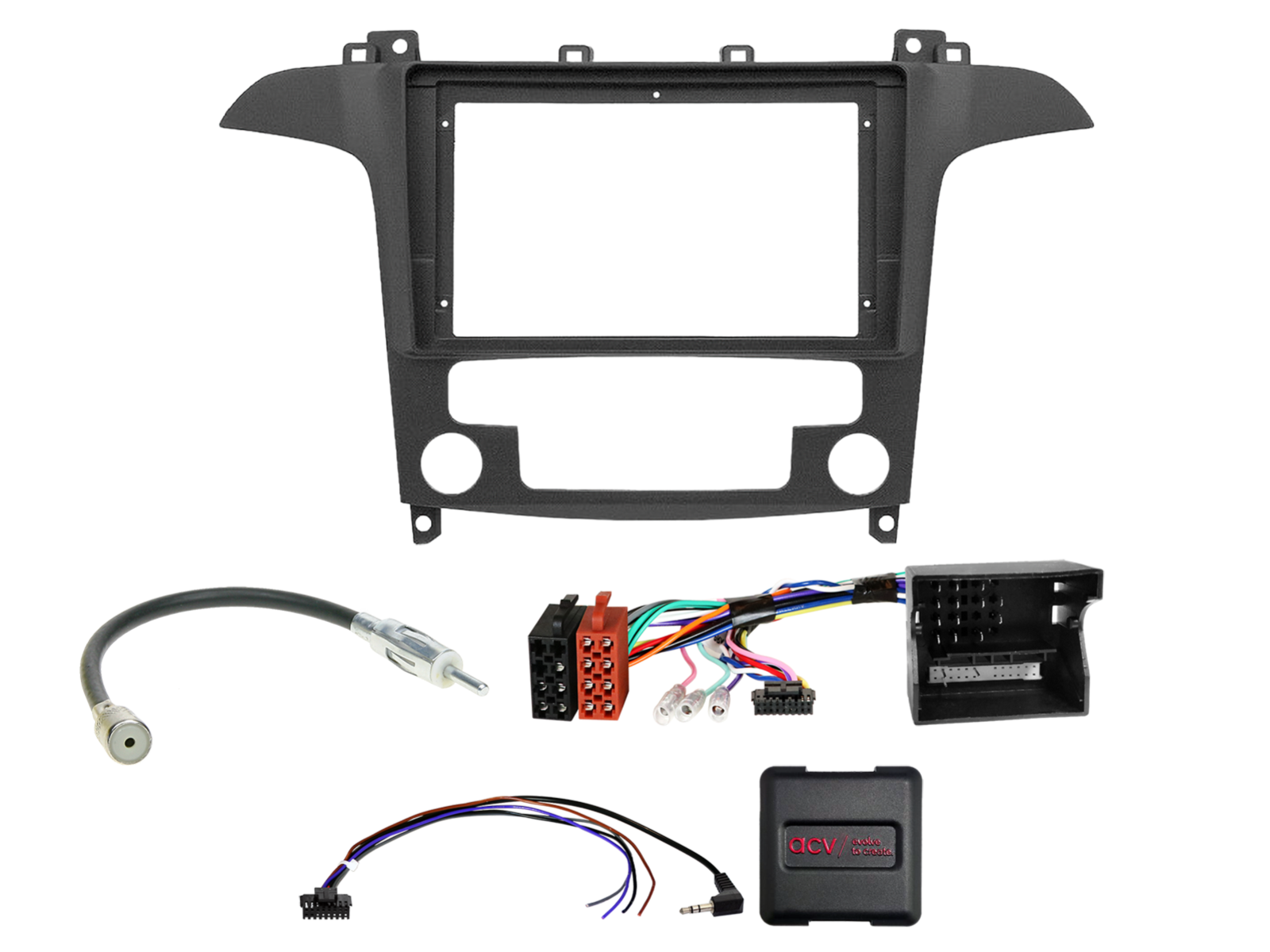 9" Kit Ford Galaxy/S-Max 40Pin CAN Bus/antenne - 691114 98 1 3 - 691114-98-1-3