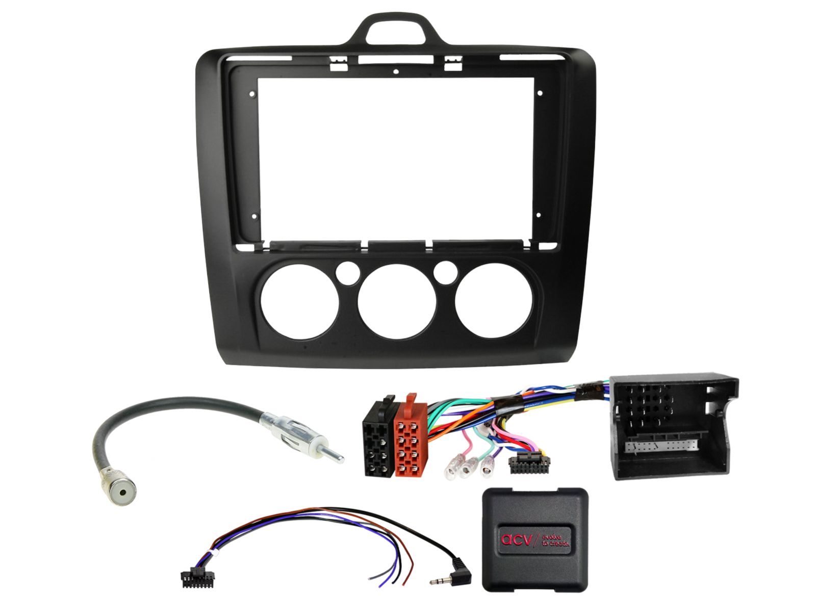 9" Kit Ford Focus (DA3) 40Pin CAN Bus/antenne - 691114 99 1 2 3 - 691114-99-1-2-3