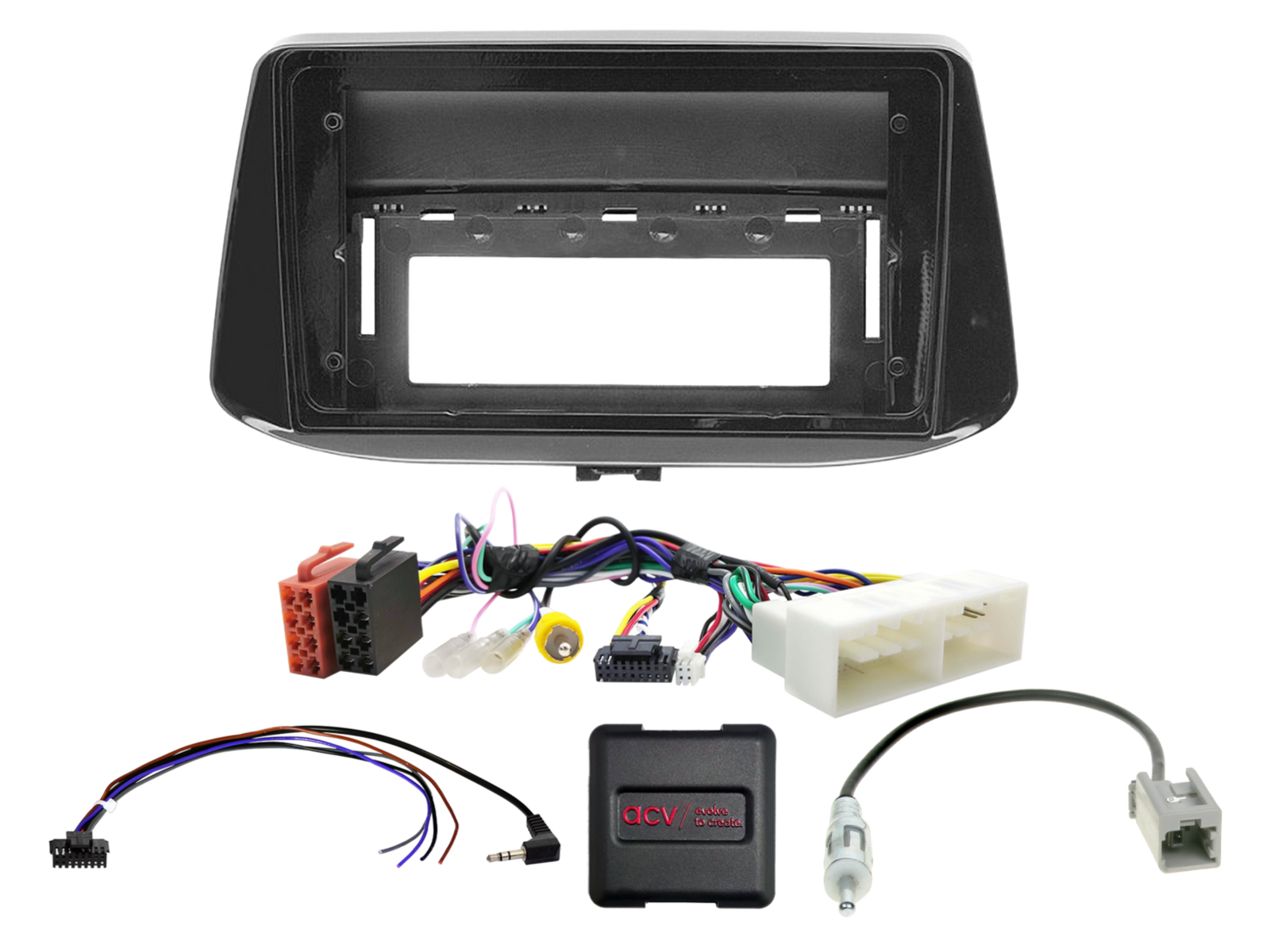 9" Kit Hyundai i30 (PED) 2016 - 2018 35Pin/38Pin CAN Bus/antenne - 691143 93 1 1 - 691143-93-1-1