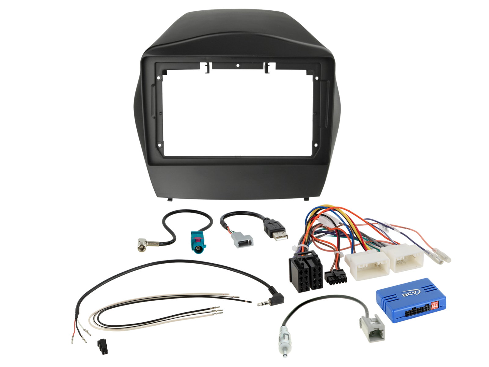 9" Kit Hyundai Tucson SWI/antenna/USB Pro - 691143 94 1 6 - 691143-94-1-6