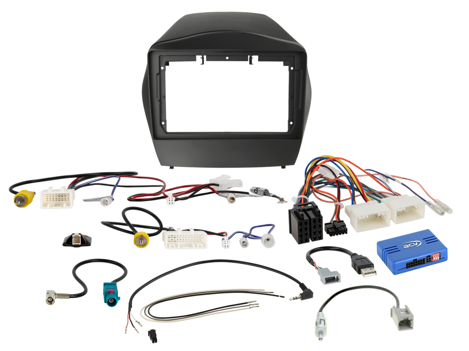 9" Kit Hyundai Tucson SWI/antenna/USB Pro - 691143 94 1 7 - 691143-94-1-7