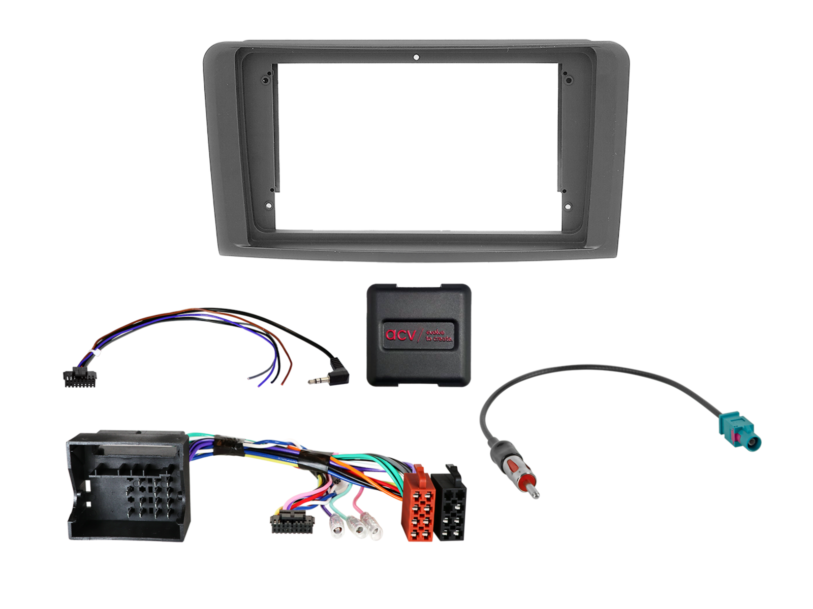 9" Kit Mercedes M-klasse(W164)/GL-klasse(X164) SWC/antenne - 691190 98 1 - 691190-98-1