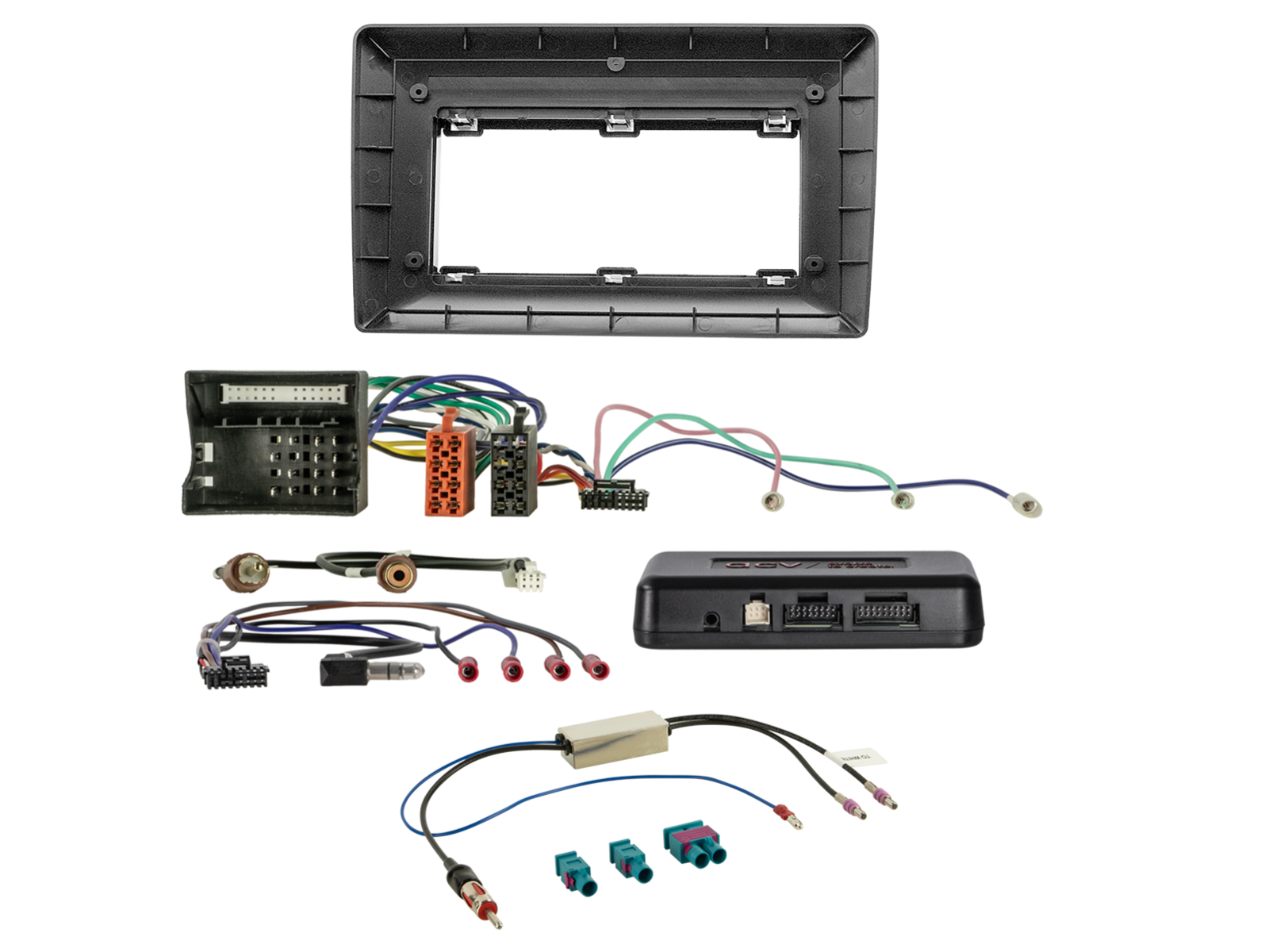 10" Kit voor diverse Skoda/VW-modellen, 40-pins i-adapter/antenne - 691320 130 1 - 691320-130-1