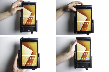 Samsung Galaxy Tab Active 2 Passieve houder met swivelmount. Met hoes - 711002 3 - 711002