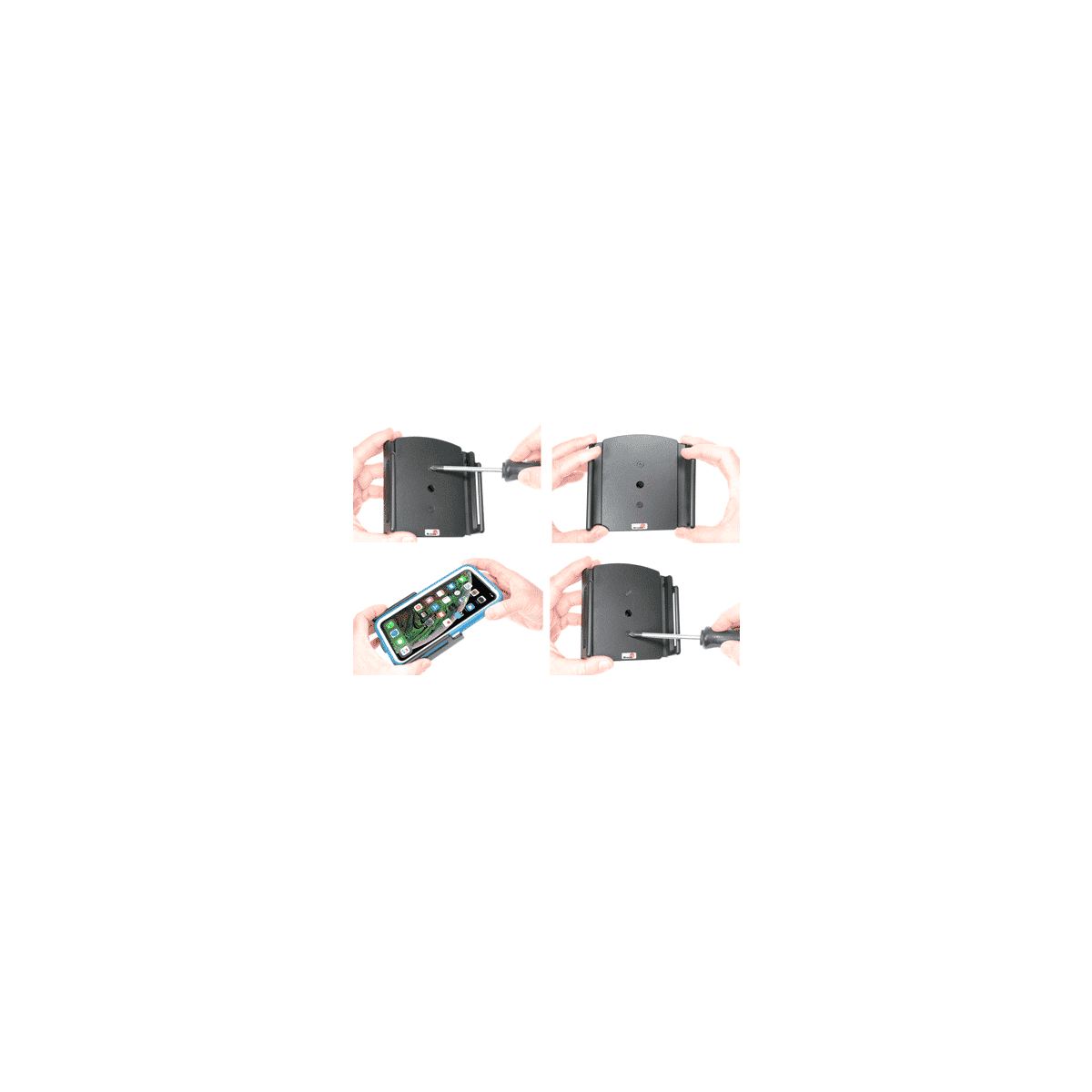 Apple iPhone Xs Max / iPhone 11 Pro / Pro  Max passive verstelbare houder - 711084 1 - 711084