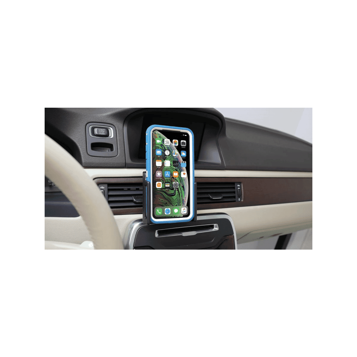 Apple iPhone Xs Max / iPhone 11 Pro / Pro  Max passive verstelbare houder - 711084 b - 711084