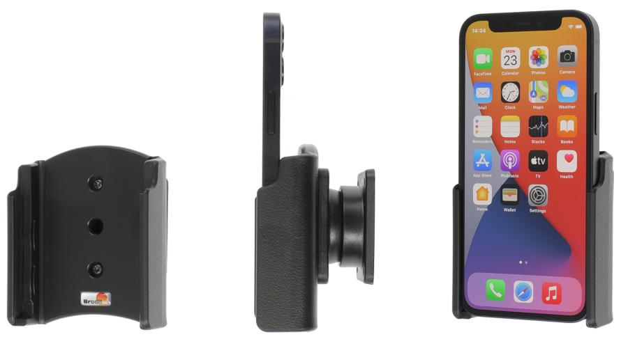 Apple iPhone 12 Mini  Passieve houder met swivelmount - 711234 a - 711234