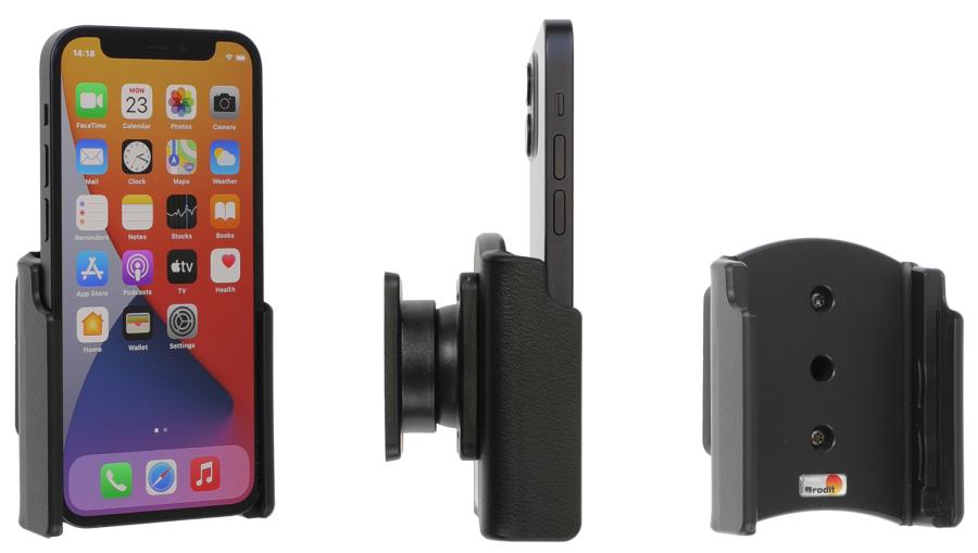 Apple iPhone 12 Mini  Passieve houder met swivelmount - 711234 - 711234