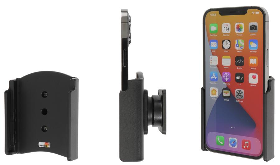 Apple iPhone 12 Pro Max  Passieve houder met swivelmount - 711236 a - 711236