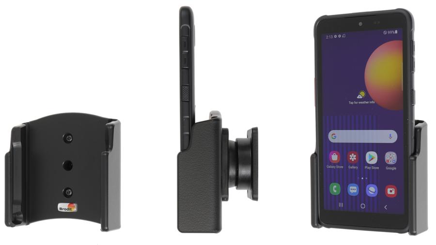 Samsung Galaxy Xcover 5 Passieve houder met swivelmount - 711242 a - 711242