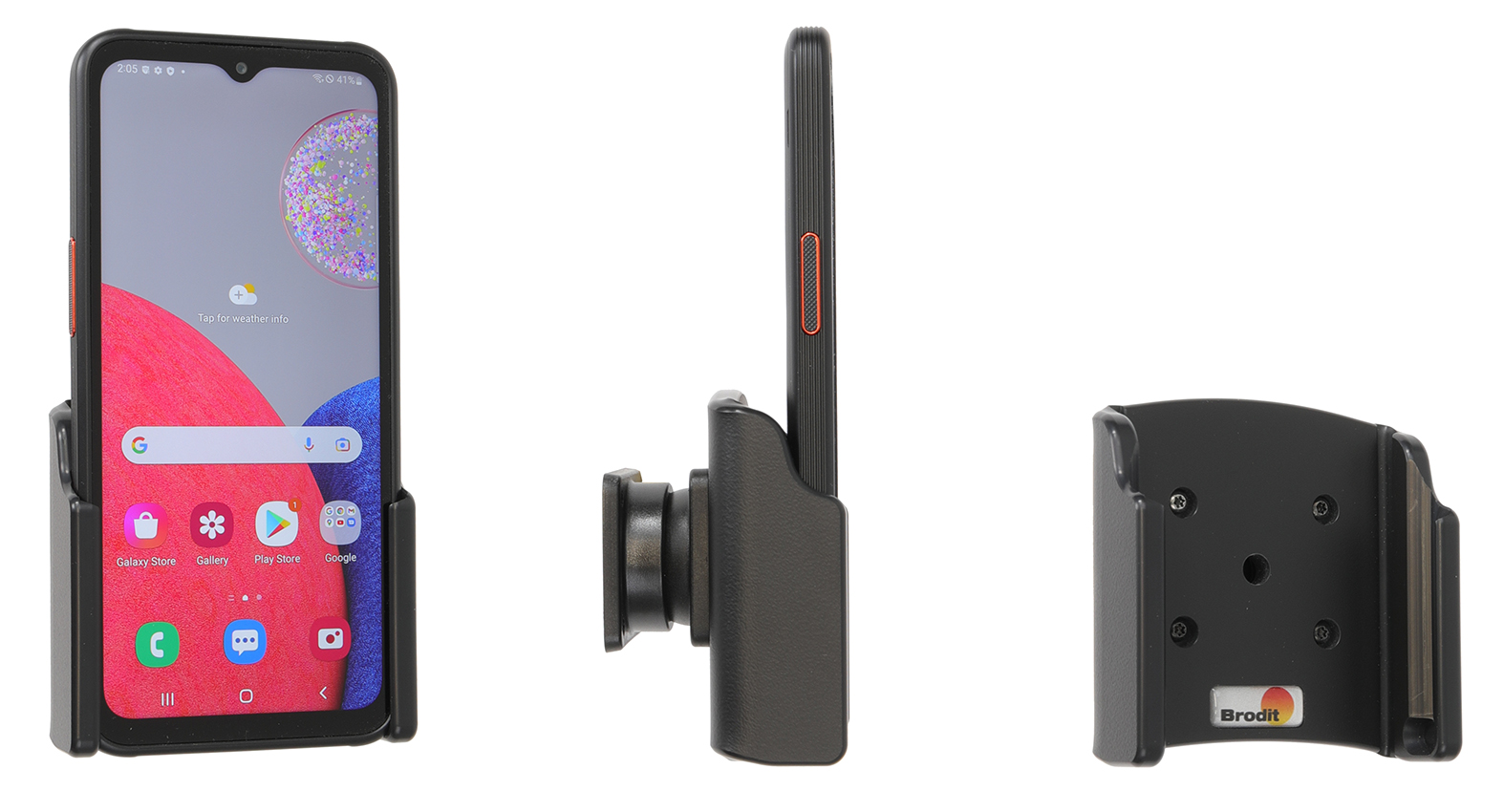 Samsung Galaxy Xcover 6 Pro Passieve houder met swivelmount - 711313 - 711313