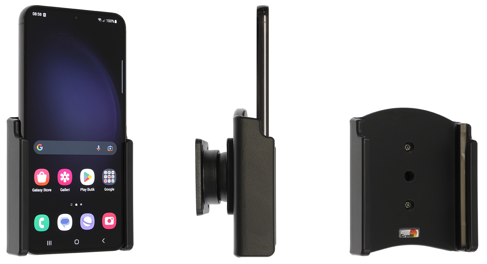 Samsung Galaxy S23 Plus Passieve houder met swivelmount - 711345 - 711345