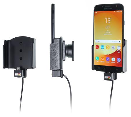 Samsung Galaxy J7 (2017) Actieve houder met 12/24V lader - 712004 a - 712004
