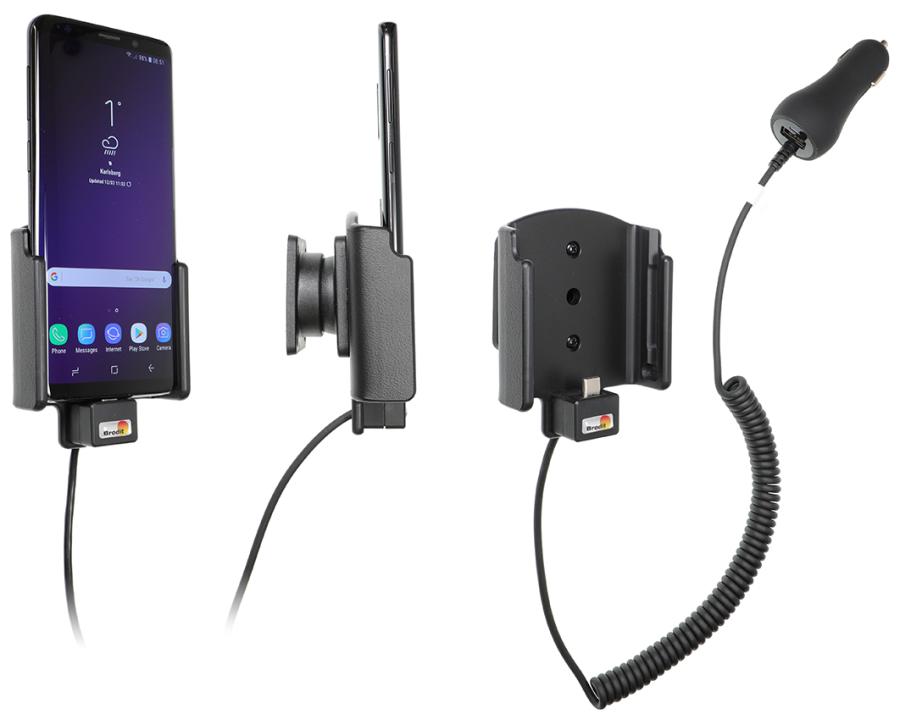 Samsung Galaxy S9 Actieve houder met 12/24V lader - 712038 - 712038