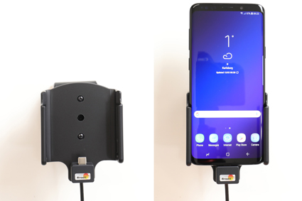 Samsung Galaxy S9 Plus Actieve houder met vaste voeding - 712039 4 - 727039