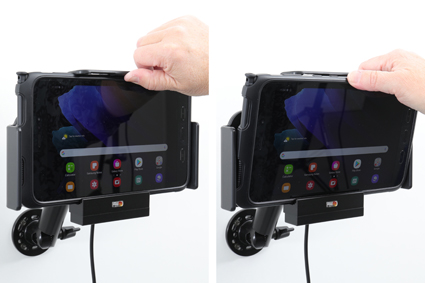 Samsung Galaxy Tab Active2 SM-T390 / Samsung Galaxy Tab Active3 SM-T575  houder met 12/24V lader - 712224 3 - 712224