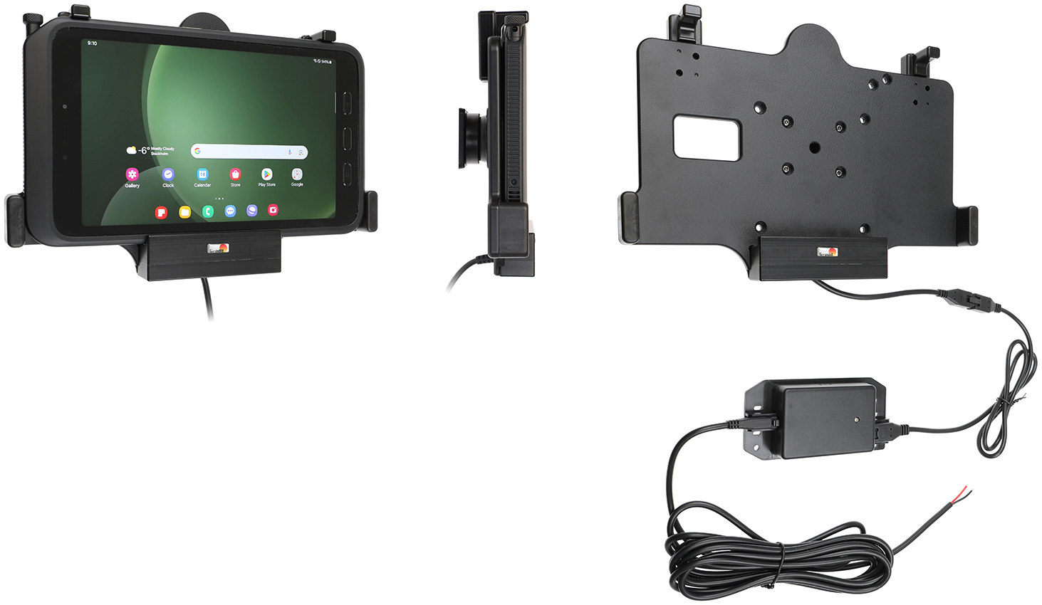 Samsung Galaxy Tab Active 3/5 Actieve houder met vaste voeding - 713386 - 713386