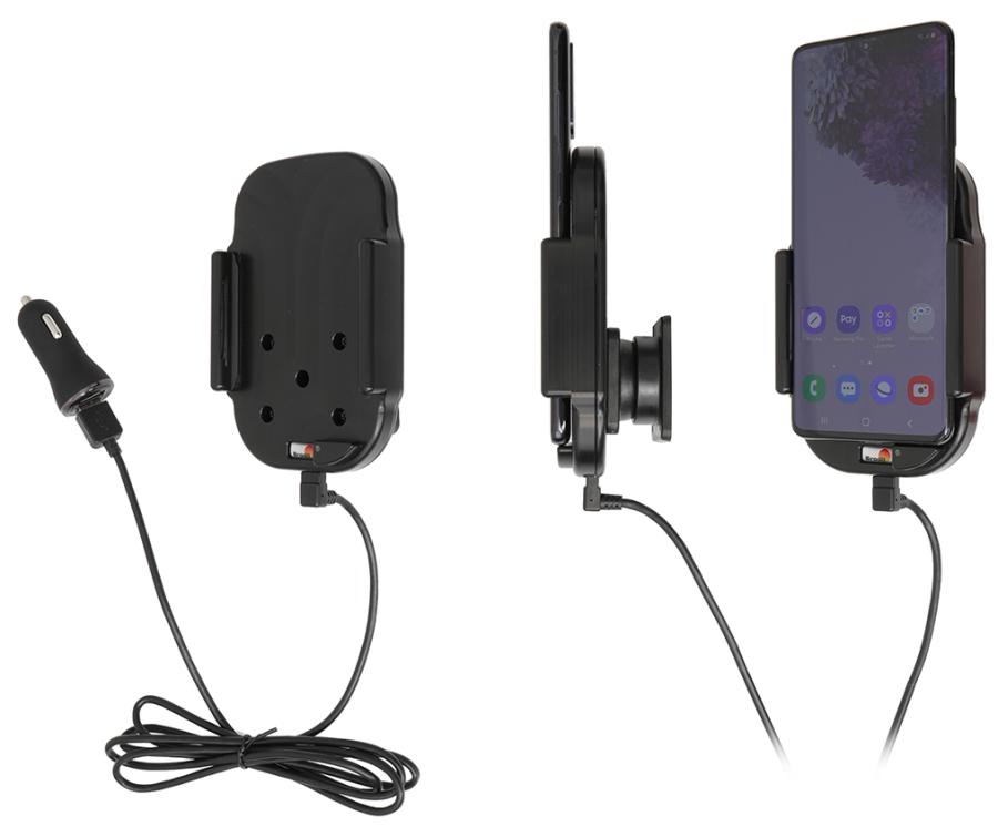 Samsung Galaxy S20 Plus Qi Wireless Actieve houder met 12V USB plug - 718191 a - 718191