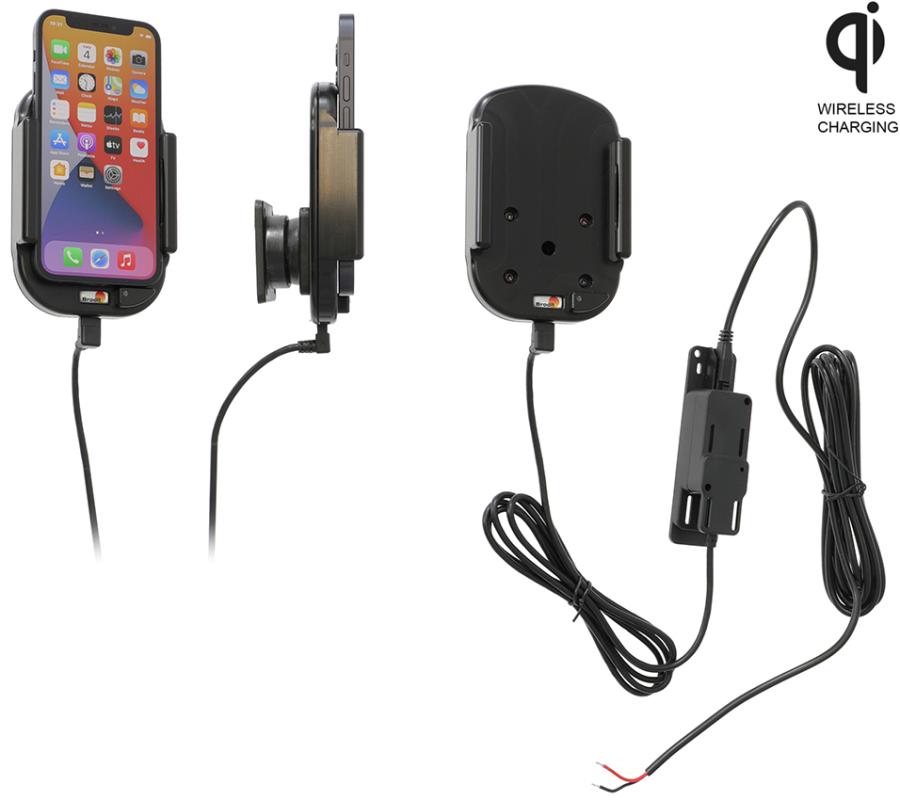 Apple iPhone 12 Mini Qi Wireless Actieve houder met vaste voeding - 719234 - 719234
