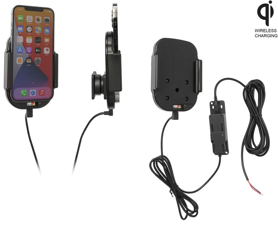 Apple iPhone 12 Pro Max Qi Wireless Actieve houder met vaste voeding - 719236 - 719236